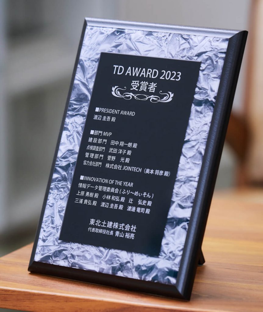 TD AWARD 2023を発表！